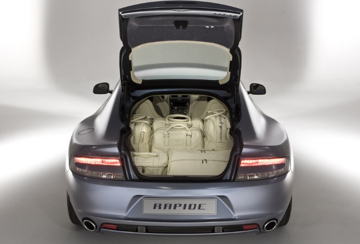 2012 Aston Martin Rapide 6.0 470 HP AT Boot Space