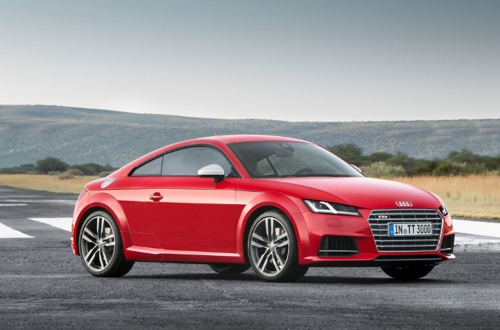2018 Audi TT 2.0 TFSI quattro 310 dimensions with length, width and height
