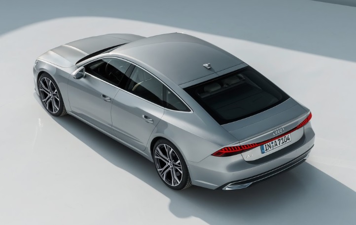 2019 Audi A7 3.0 TFSI quattro 340 dimensions with length, width and height