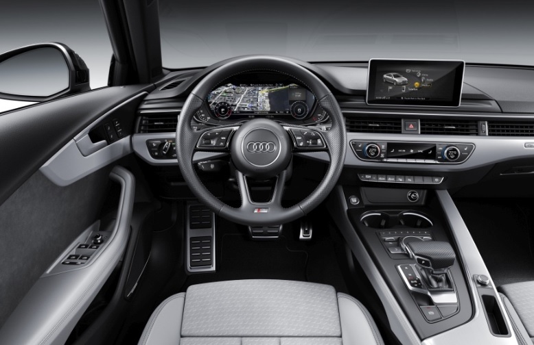 2019 Audi A4 2.0 TDI 190 dimensions with length, width and height