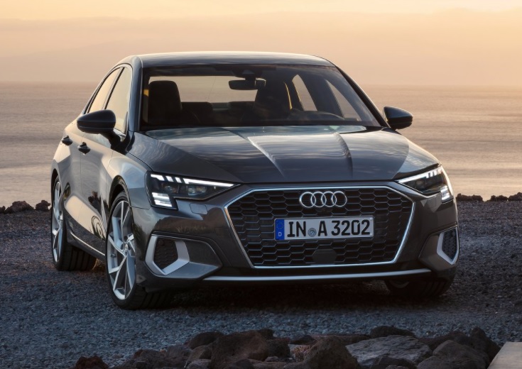 2022 Audi A3 Sedan 1.5 TFSI 150 dimensions with length, width and height