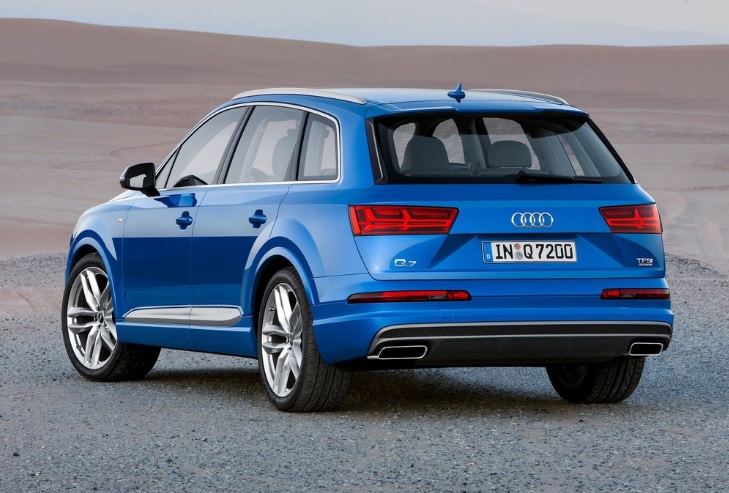 2020 Audi Q7 3.0 TDI quattro 286 dimensions with length, width and height