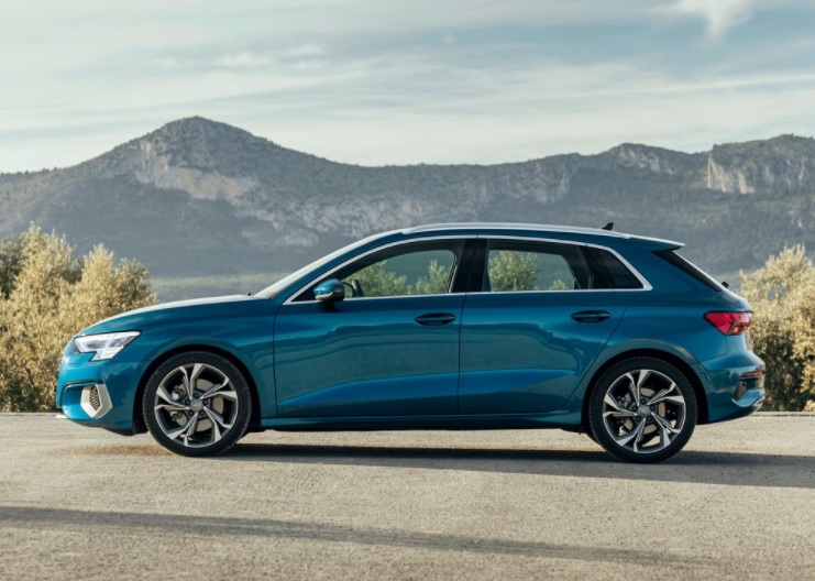 2024 Audi A3 1.5 TFSI 150 dimensions with length, width and height