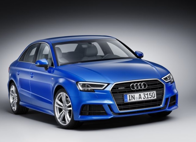 2019 Audi A3 Sedan 1.0 TFSI 116 dimensions with length, width and height