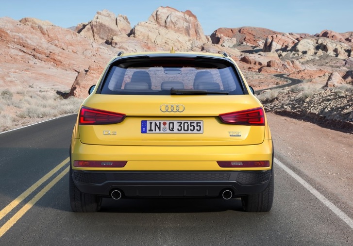 2017 Audi Q3 2.0 TDI 184 dimensions with length, width and height