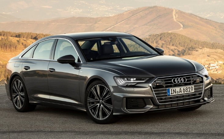 2021 Audi A6 2.0 TDI quattro 204 dimensions with length, width and height