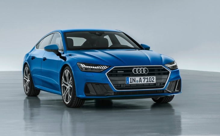 2024 Audi A7 2.0 TDI quattro 204 dimensions with length, width and height