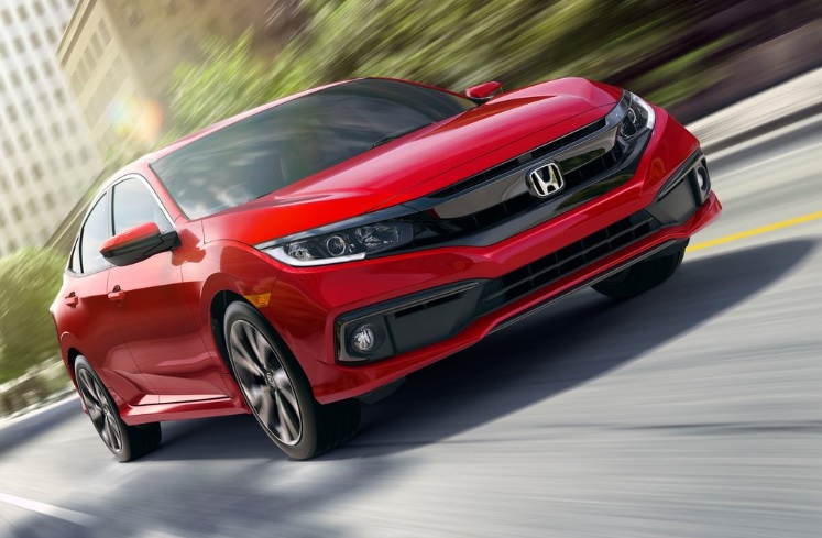 2020 Honda Civic 1.6 125 dimensions with length, width and height