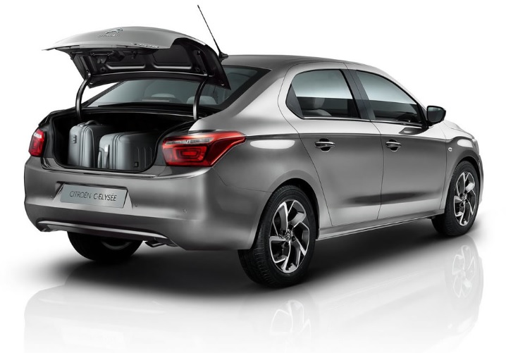 2020 Citroen C-Elysee 1.5 BlueHDi 100 dimensions with length, width and height