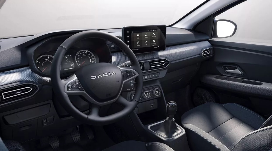 2023 Dacia Sandero 1.0 Turbo 90 dimensions with length, width and height