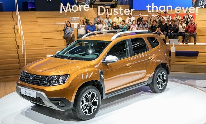 2021 Dacia Duster 1.3 TCe 130 dimensions with length, width and height