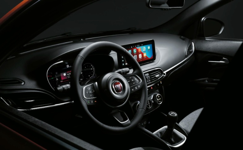 2022 Fiat Egea HB 1.5 Hybrid 130 dimensions with length, width and height