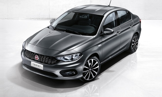 2016 Fiat Egea 1.3 Multijet 95 dimensions with length, width and height
