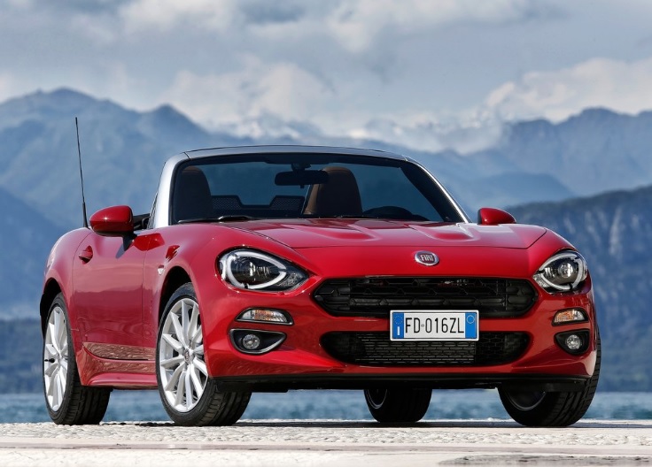 2017 Fiat 124 Spider 1.4 T Multiair 140 HP AT Technical Specifications