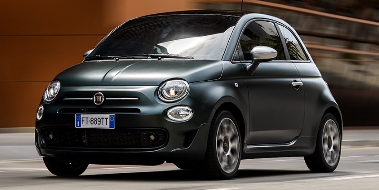 2020 Fiat 500 1.2 69 dimensions with length, width and height