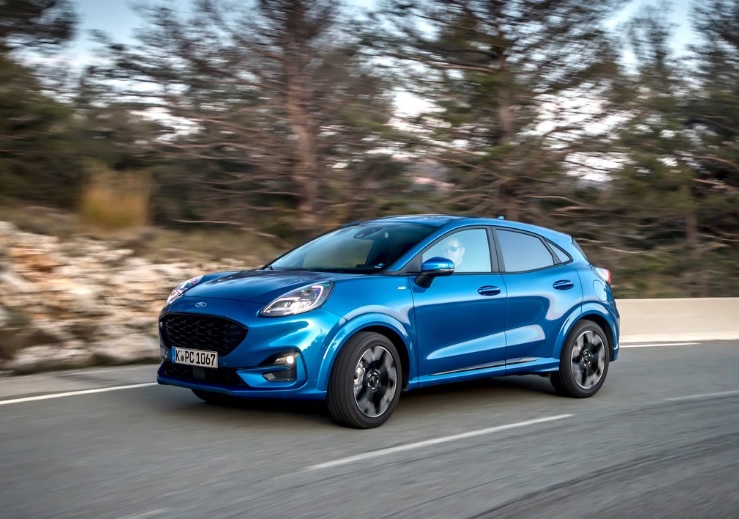 2021 Ford Puma 1.0 EcoBoost 155 dimensions with length, width and height