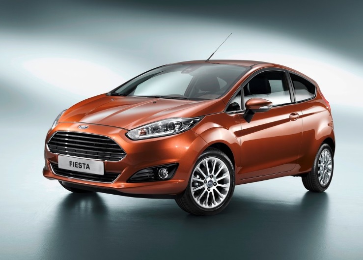 2015 Ford Fiesta 1.25 82 dimensions with length, width and height