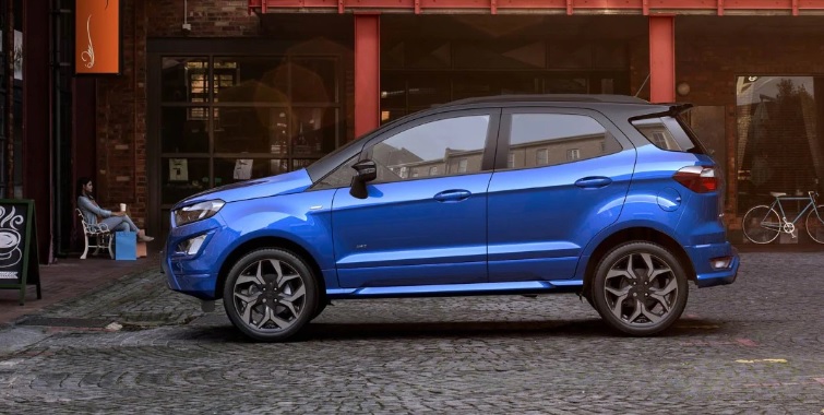 2022 Ford EcoSport 1.0 EcoBoost 125 dimensions with length, width and height