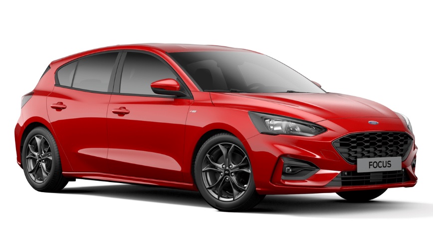 2019 Ford Focus HB 1.5 TDCi 120 dimensions with length, width and height