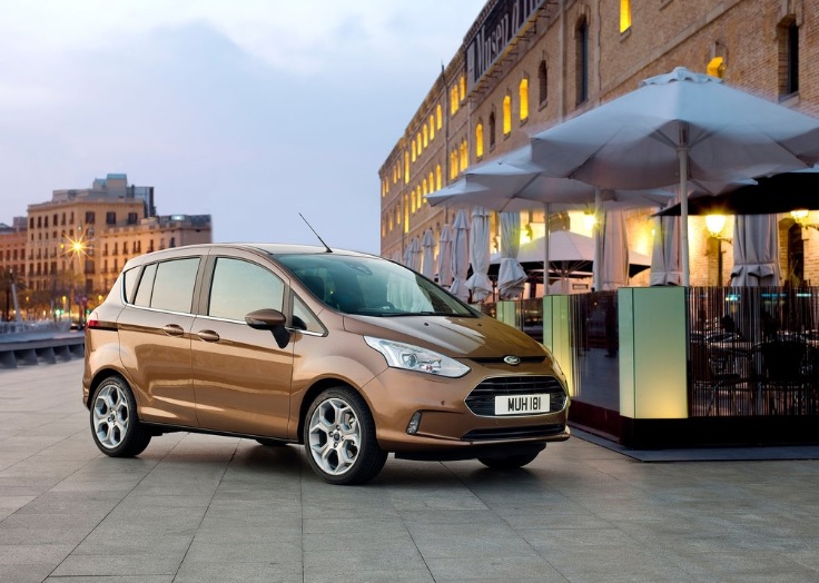 2016 Ford B-Max 1.5 TDCI 95 dimensions with length, width and height