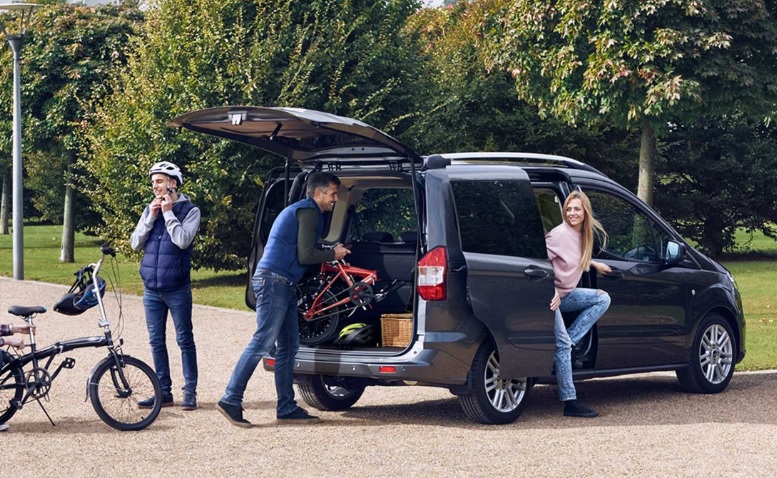 2021 Ford Tourneo Courier 1.5 TDCi 75HP 75 dimensions with length, width and height