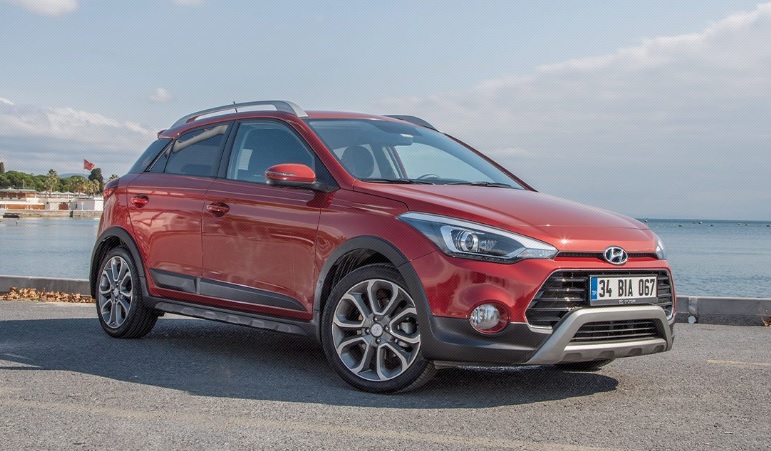2019 Hyundai i20 Active 1.4 100 dimensions with length, width and height