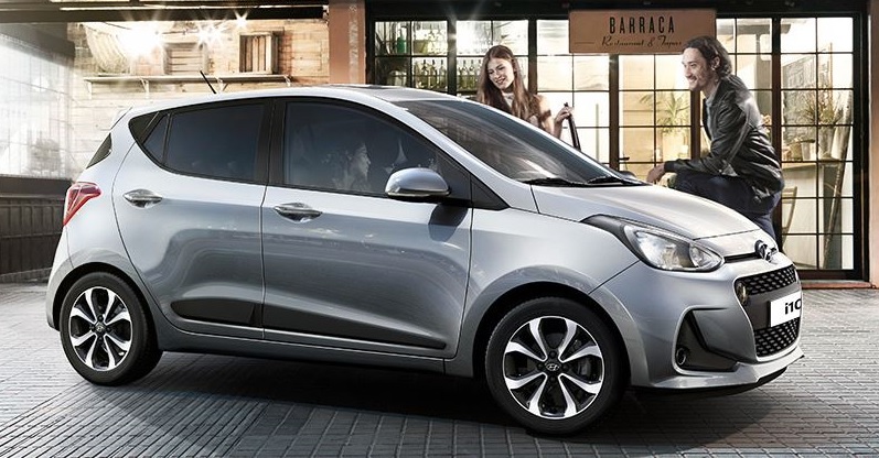 2019 Hyundai i10 1.2 D 87 dimensions with length, width and height