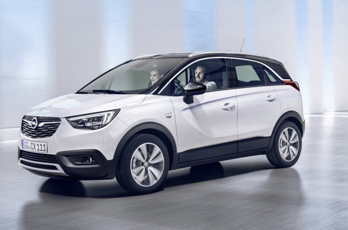 2020 Opel Crossland X 1.2 130 dimensions with length, width and height