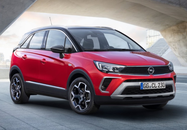 2021 Opel Crossland 1.2 Turbo 130 dimensions with length, width and height
