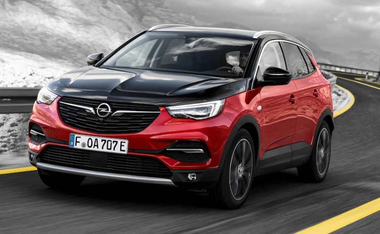2018 Opel Grandland X 1.6 D 120 dimensions with length, width and height