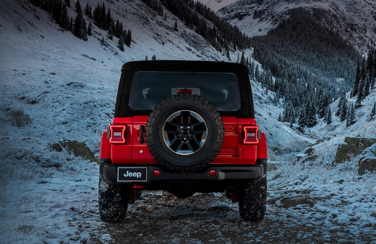 2021 Jeep Wrangler 2.0 272 dimensions with length, width and height