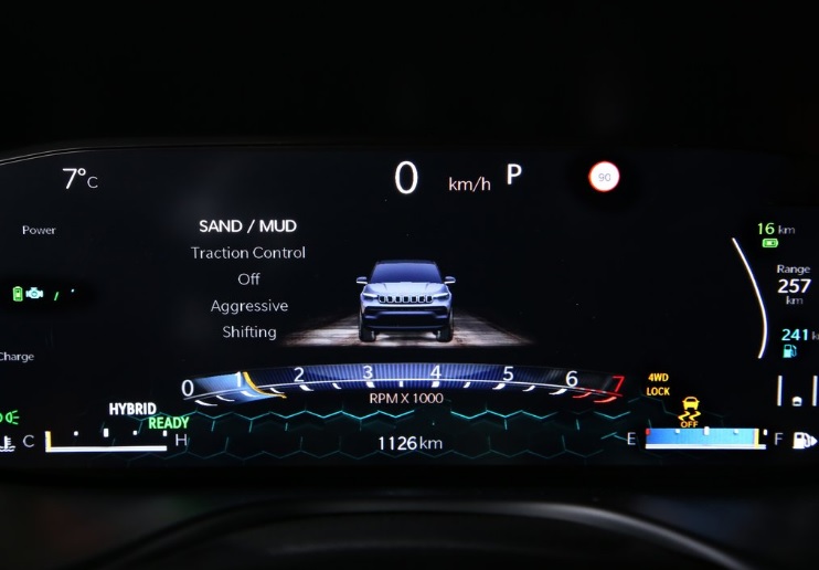 2023 Jeep Compass 1.3 GSE 150 dimensions with length, width and height