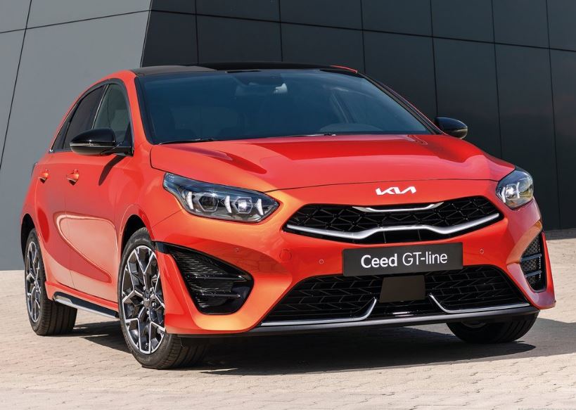 2022 Kia Ceed 1.0 TGDI 120 dimensions with length, width and height