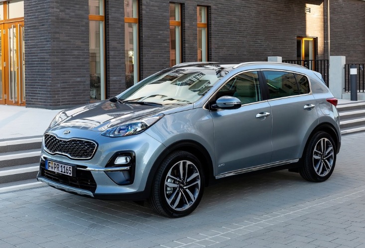 2019 Kia Sportage 1.6 CRDi 136 dimensions with length, width and height