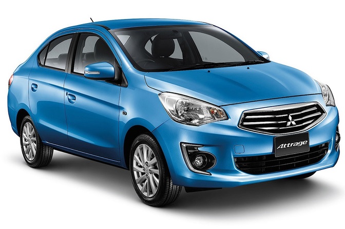 2015 Mitsubishi Attrage 1.2 80 HP CVT Technical Specifications