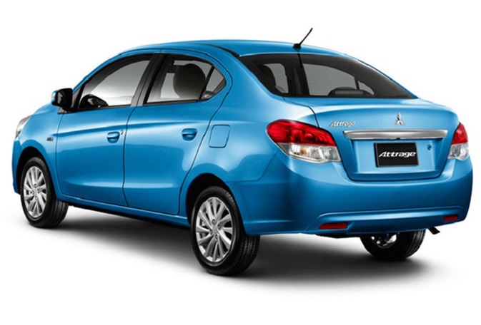 2014 Mitsubishi Attrage 1.2 80 HP CVT Boot Space