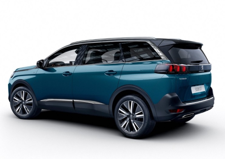 2021 Peugeot 5008 1.5 BlueHDI 130 dimensions with length, width and height
