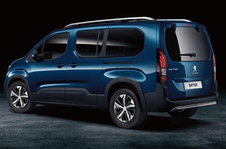 2021 Peugeot Rifter 1.5 BlueHDI 130 dimensions with length, width and height