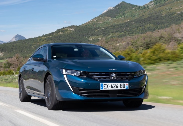 2022 Peugeot 508 1.5 BlueHDi 130 dimensions with length, width and height