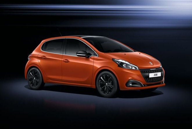 2018 Peugeot 208 1.6 BlueHDI 100 dimensions with length, width and height