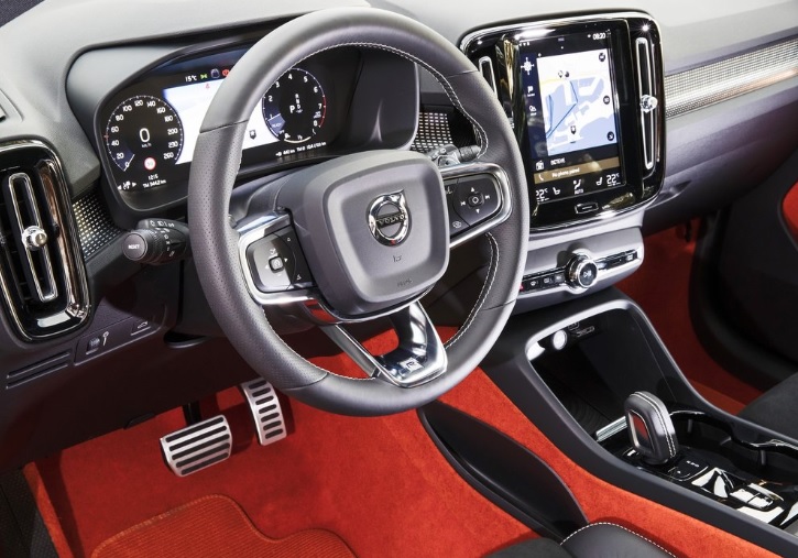 2020 Volvo XC40 1.5 T3 163 dimensions with length, width and height