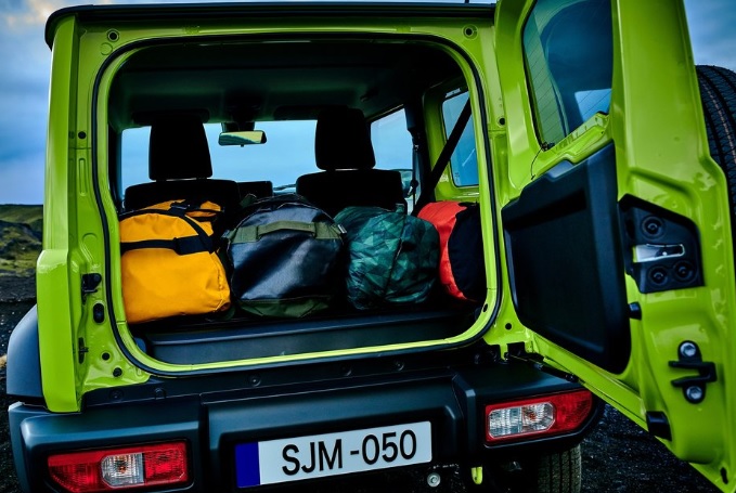 2019 Suzuki Jimny 1.5 102 HP AT Boot Space