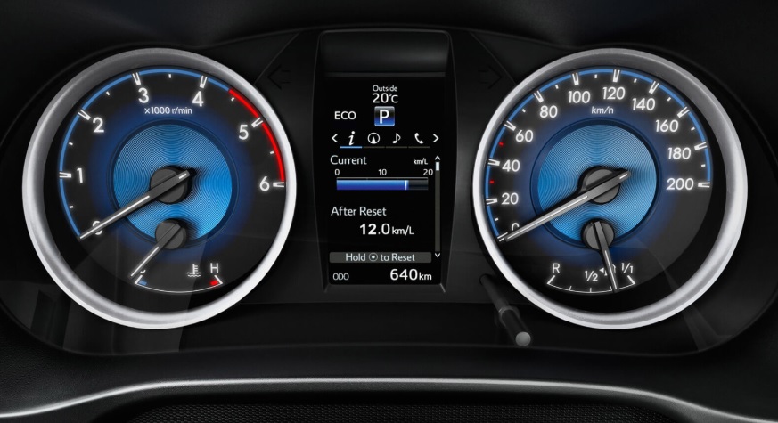 2019 Toyota Hilux 2.4L 150 dimensions with length, width and height