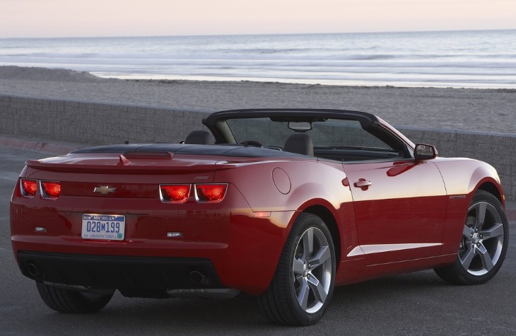 2014 Chevrolet Camaro 6.2 432 HP Manual Boot Space