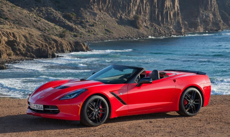 2014 Chevrolet Corvette 6.2 V8 436 dimensions with length, width and height
