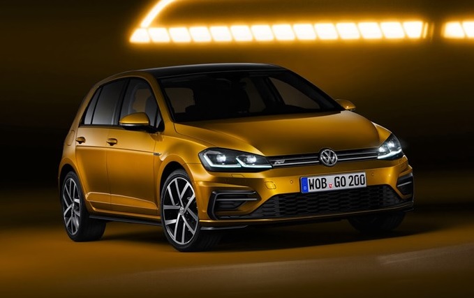 2019 Volkswagen Golf 1.0 TSI 110 dimensions with length, width and height