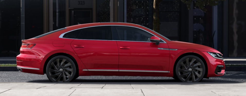2020 Volkswagen Arteon 2.0 TDI SCR 240 dimensions with length, width and height