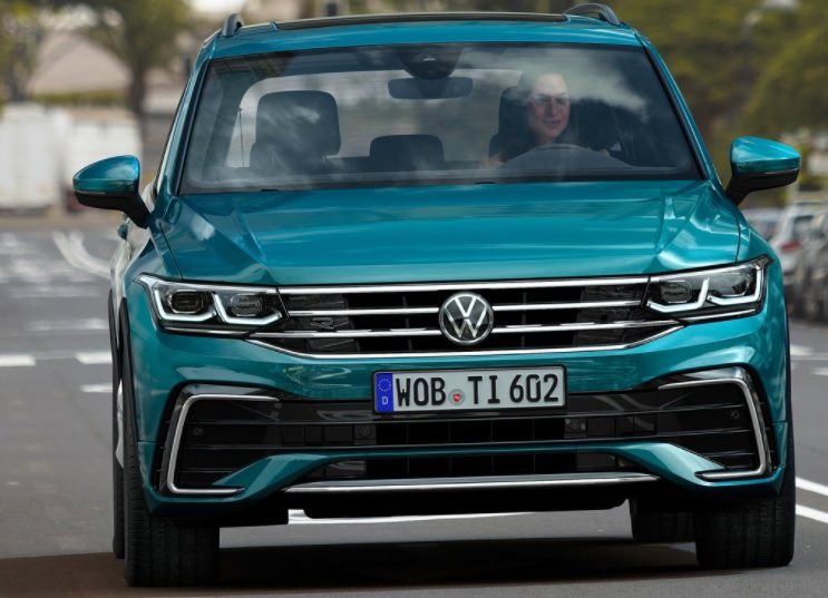 2023 Volkswagen Tiguan 2.0 TDI 150 dimensions with length, width and height