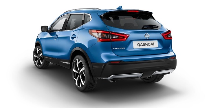 2018 Nissan Qashqai 1.2 115 dimensions with length, width and height
