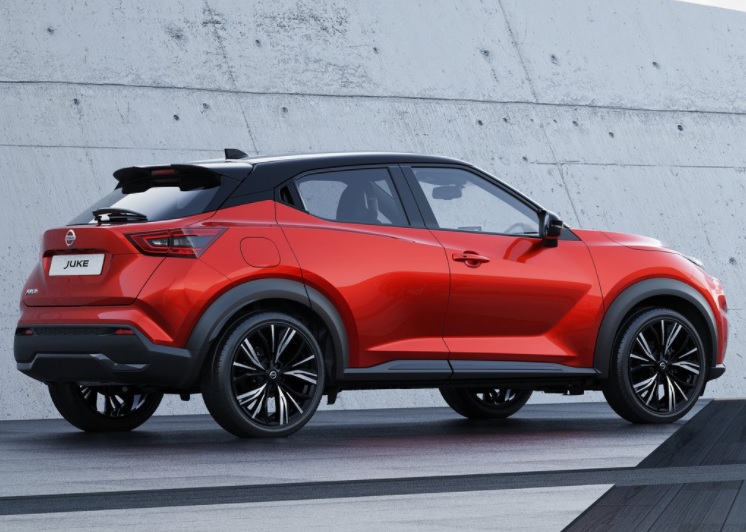 2022 Nissan Juke 1.0 DIGT 115 dimensions with length, width and height